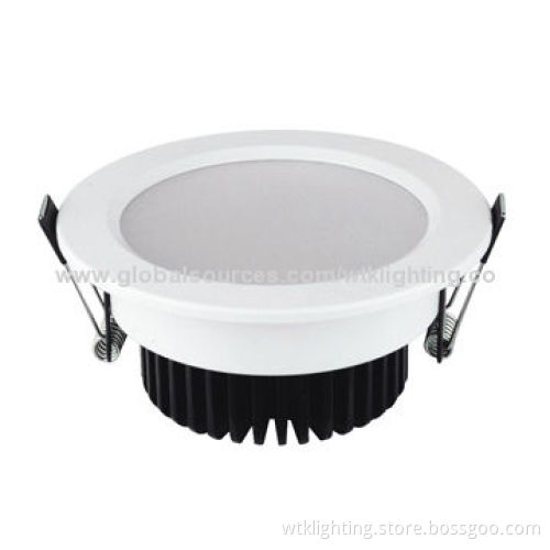 LED Downlight, 9W Power with Super Silver Color Cover